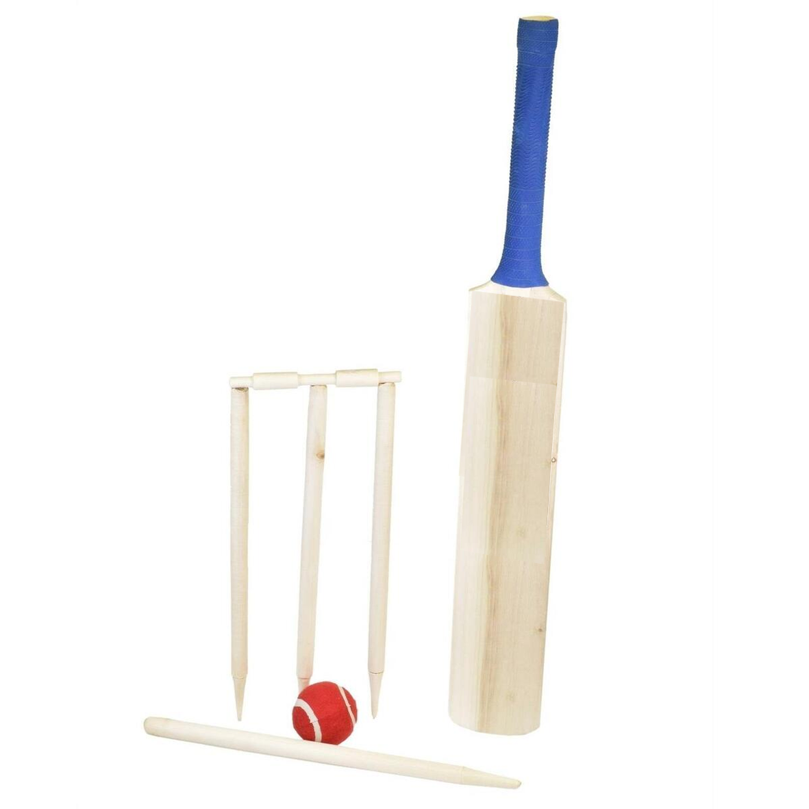 Complete Cricket Set - Bat, Ball and Wickets - Size 3