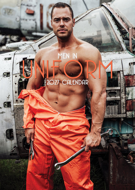 Men In Uniform - A3 Calendar 2027