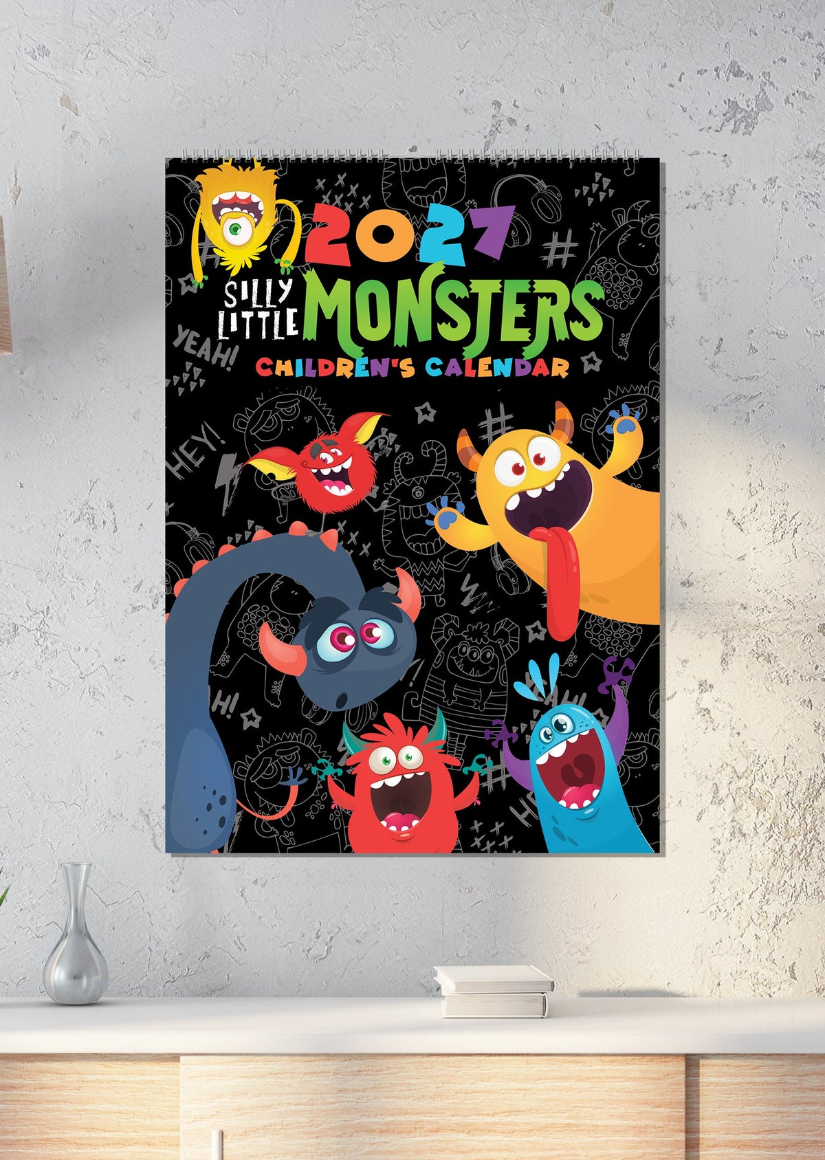 Silly Little Monsters - A3 Calendar 2027