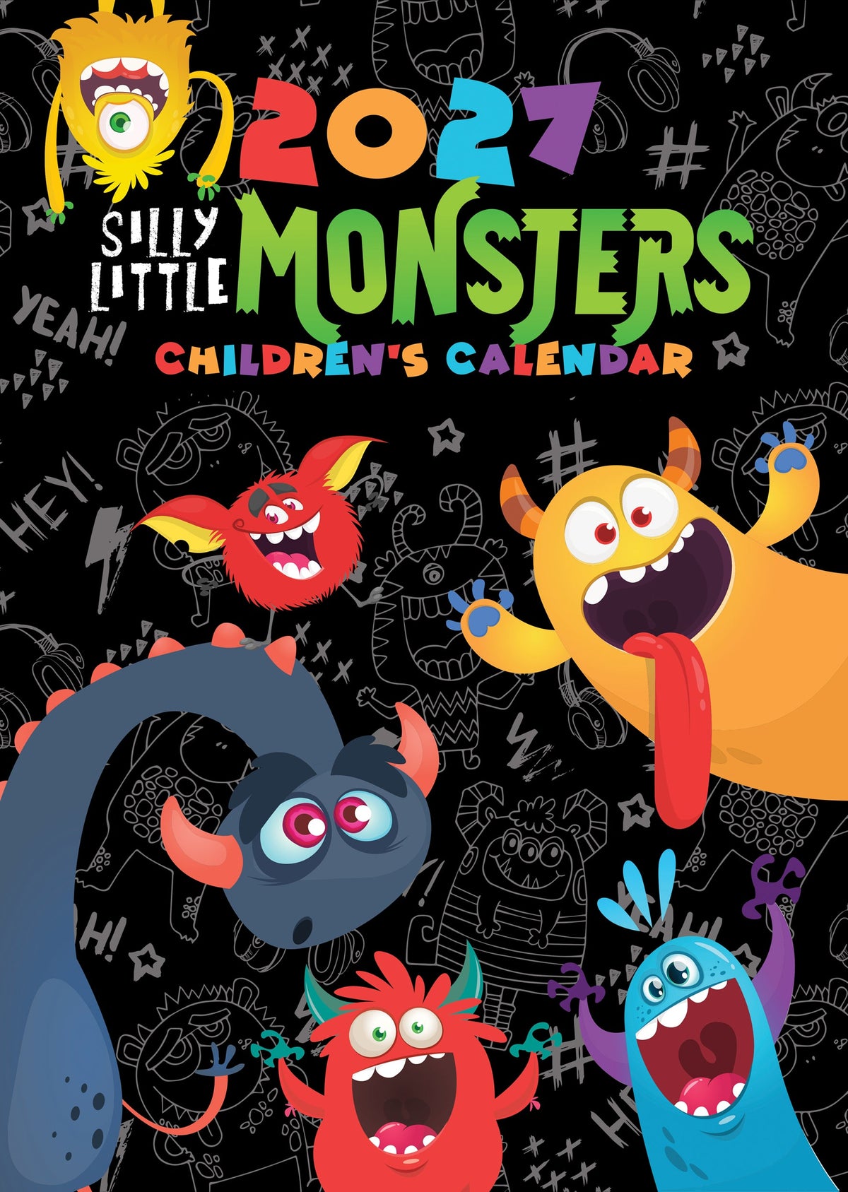 Silly Little Monsters - A3 Calendar 2027
