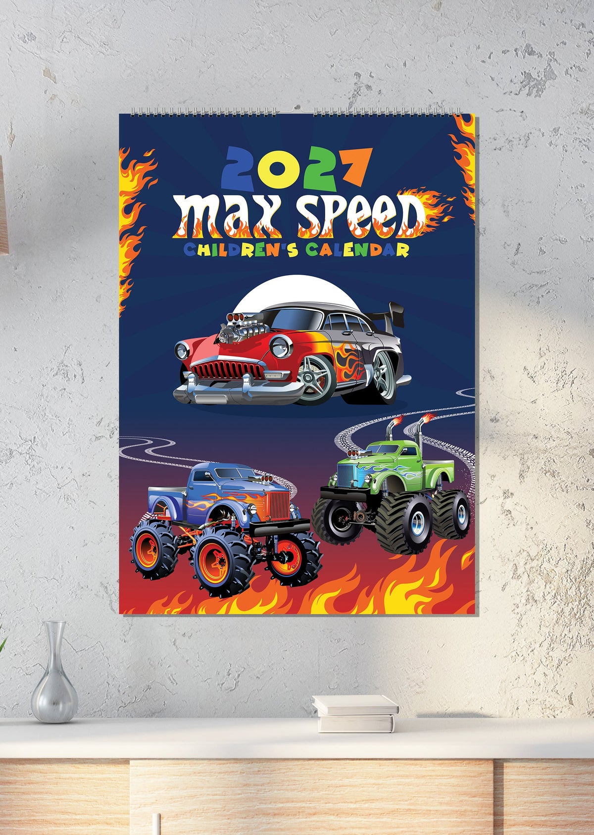 Max Speed - A3 Calendar 2027