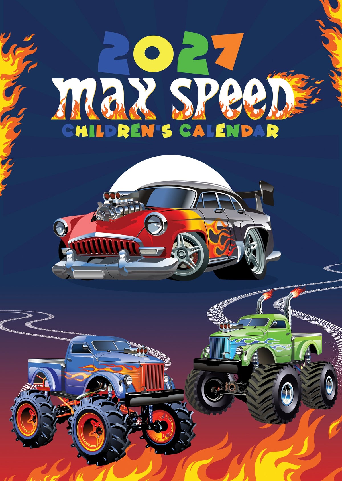 Max Speed - A3 Calendar 2027