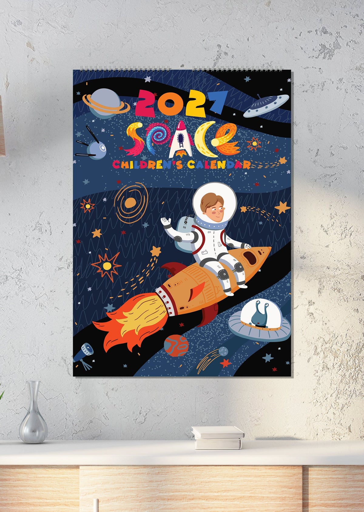 Space - A3 Calendar 2027