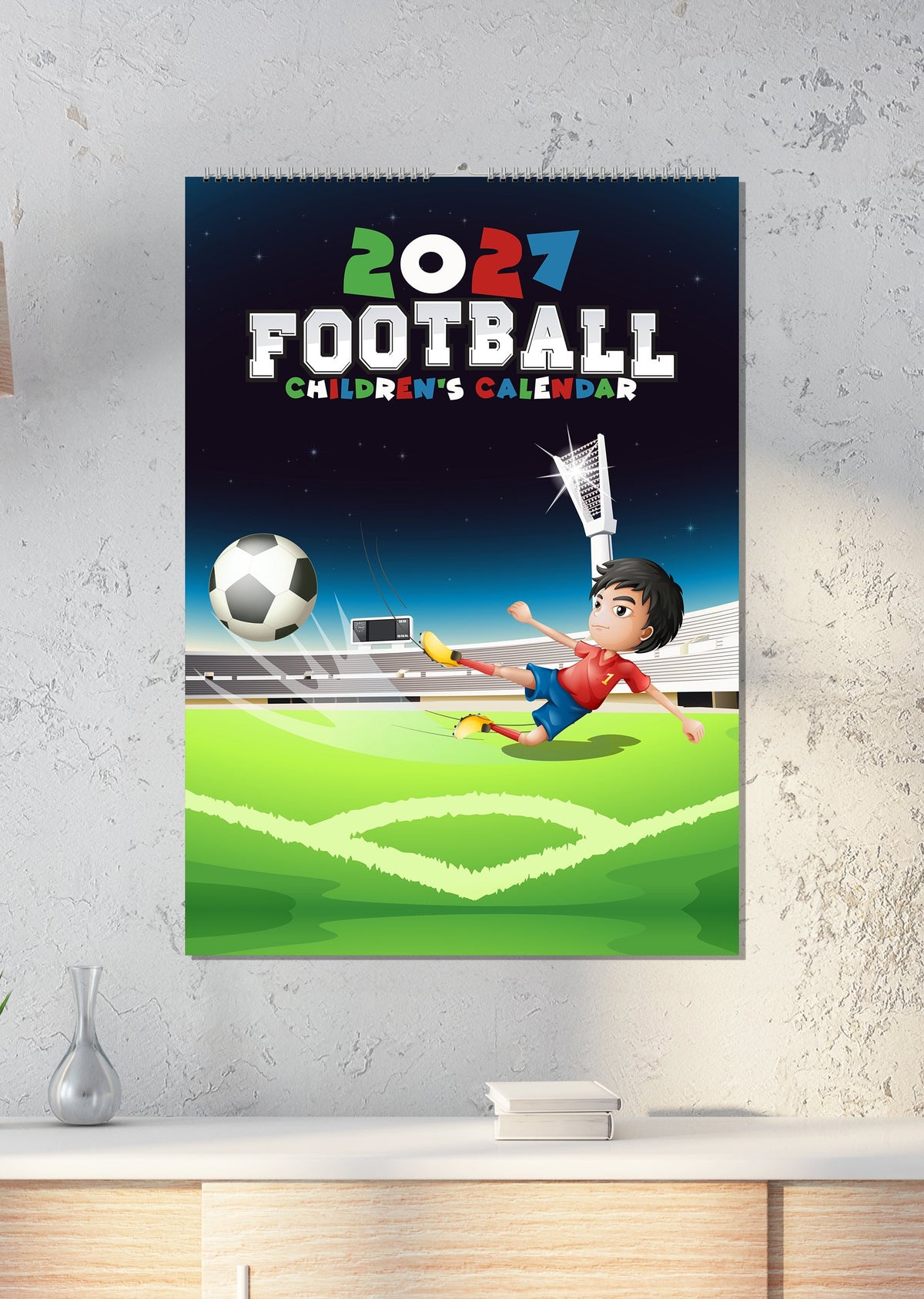 Football - A3 Calendar 2027