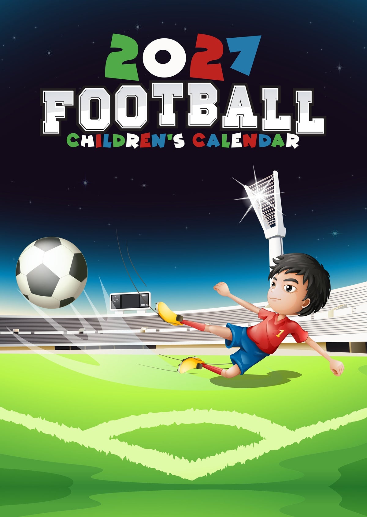Football - A3 Calendar 2027