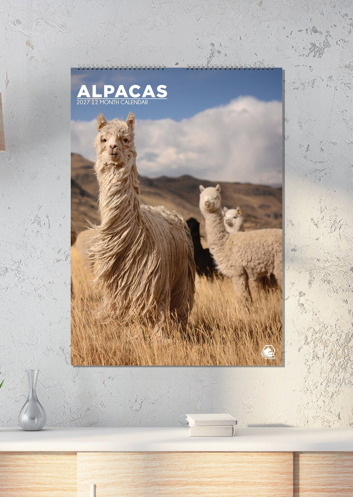 Alpacas - A3 Calendar 2027