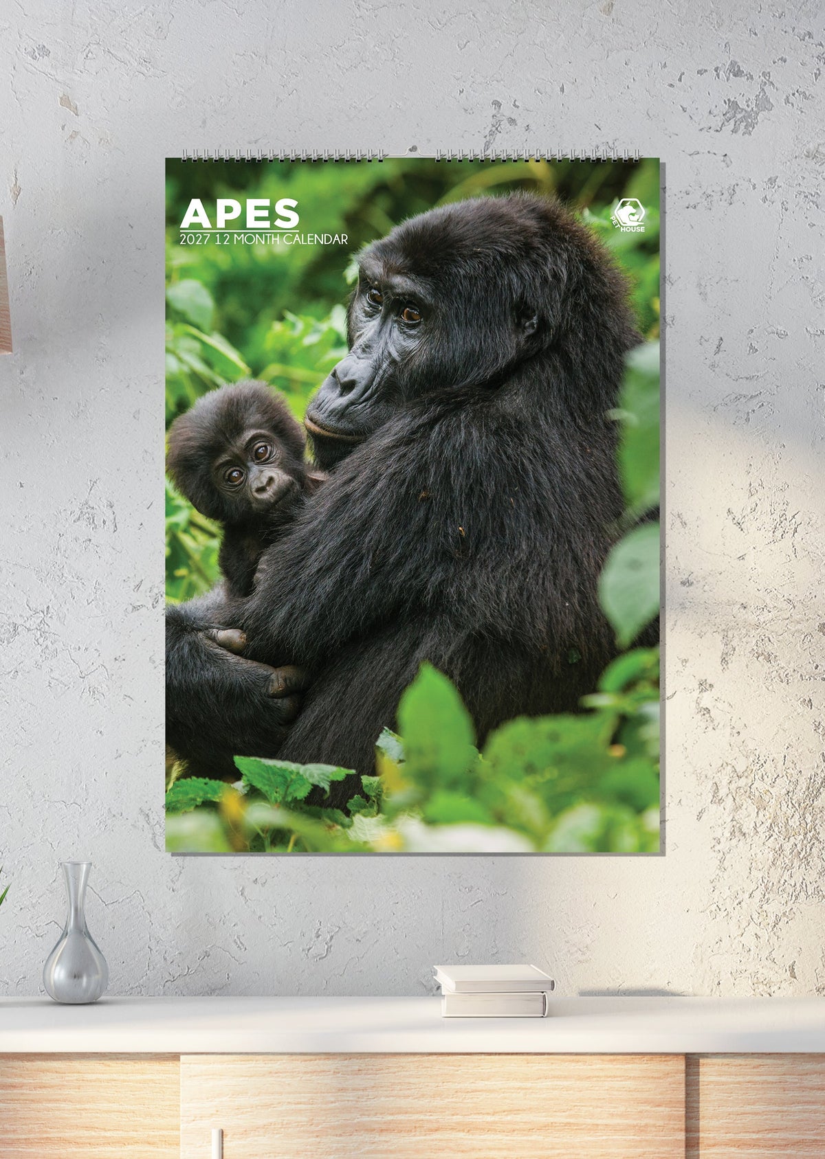 Apes - A3 Calendar 2027