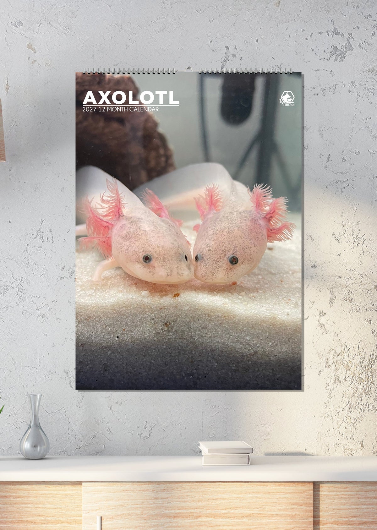 Axolotl - A3 Calendar 2027