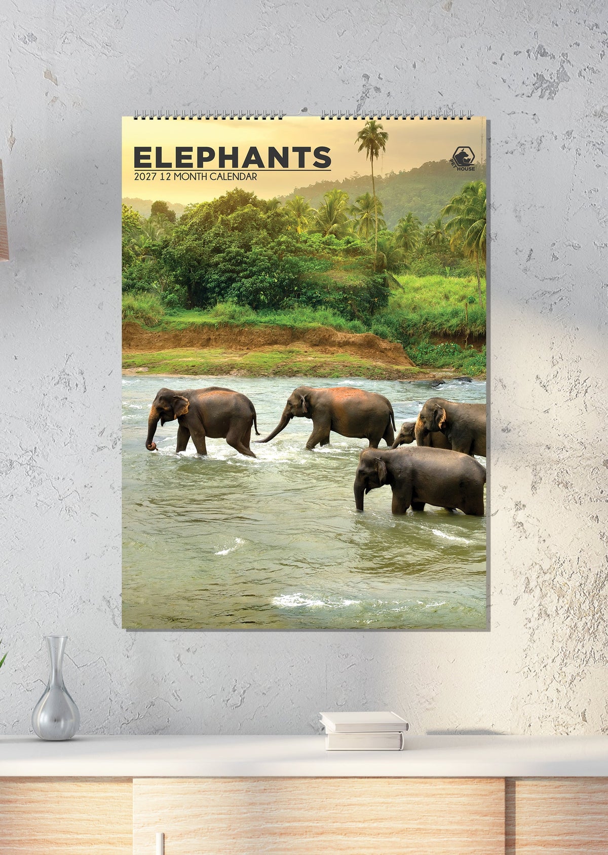 Elephants - Calendar 2027
