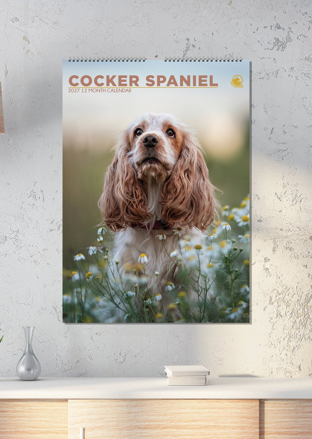 Cocker Spaniel - A3 Calendar 2027