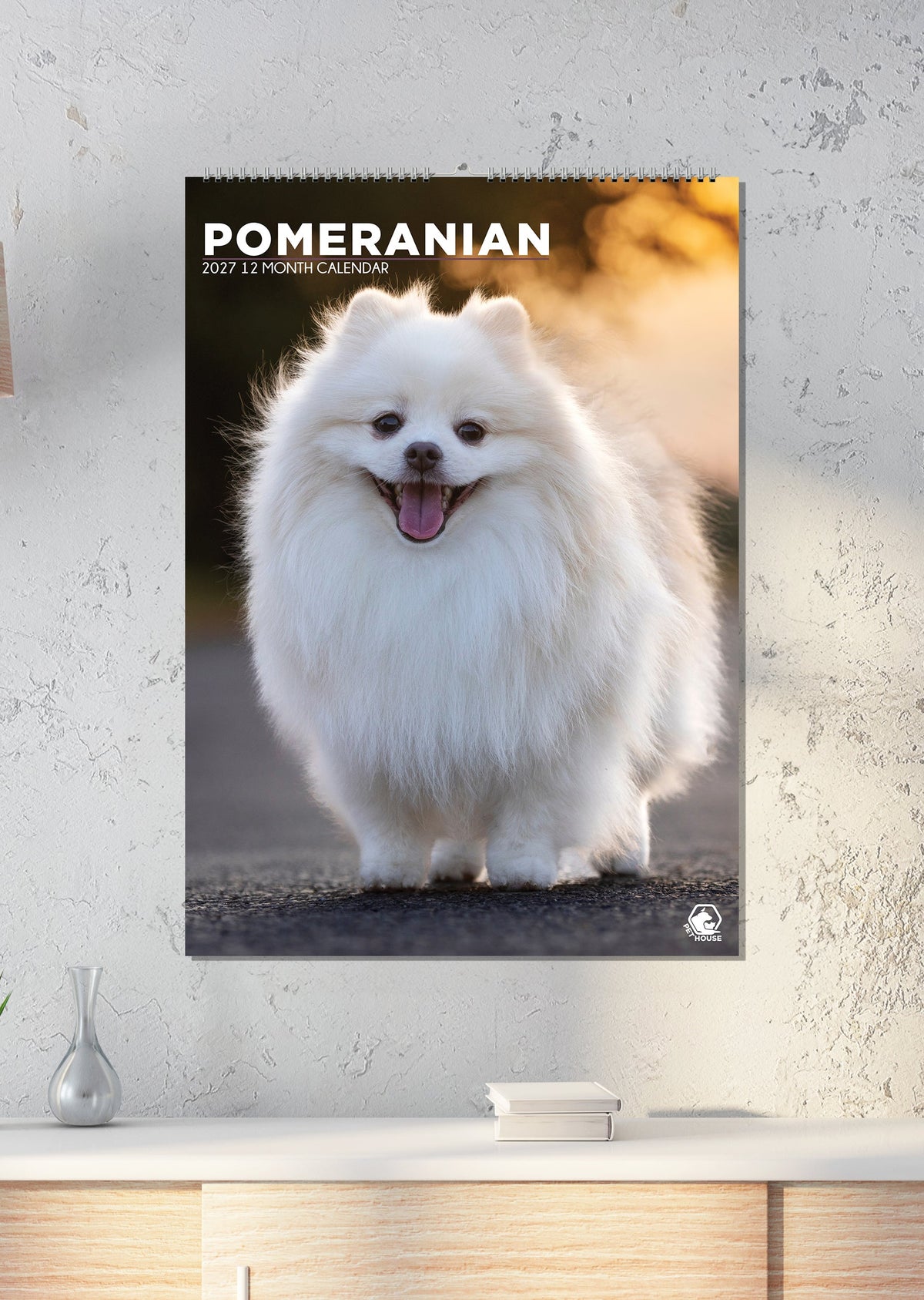 Pomeranian - A3 Calendar 2027