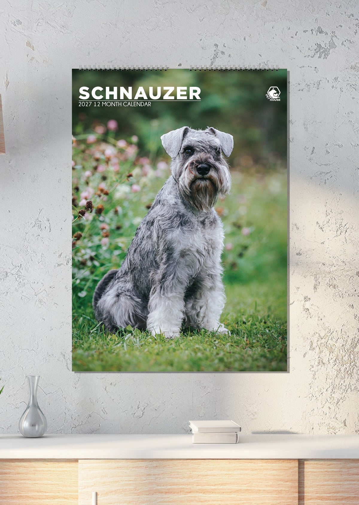 Schnauzer - A3 Calendar 2027