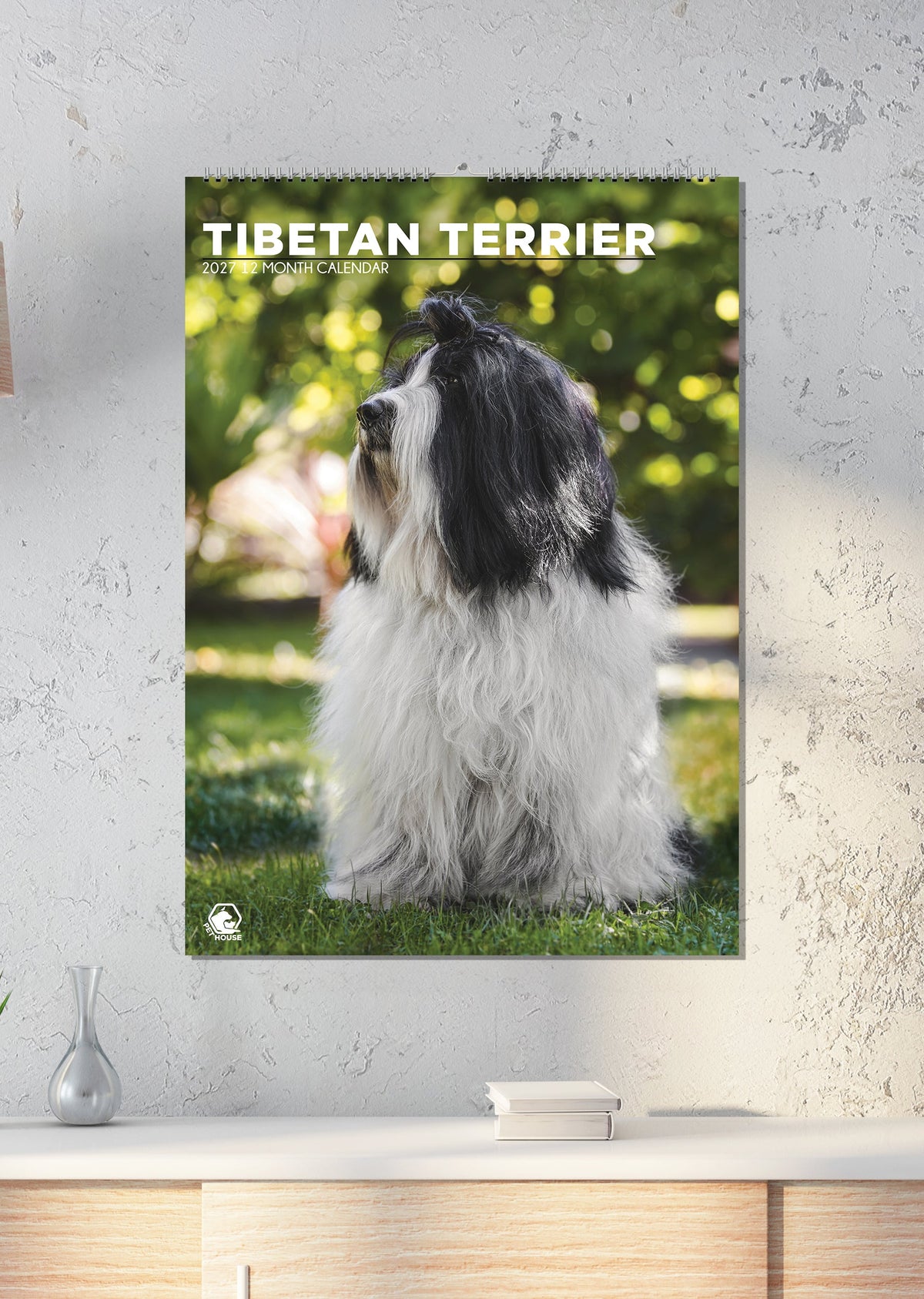 Tibetan Terrier Calendar - A3 Calendar 2027