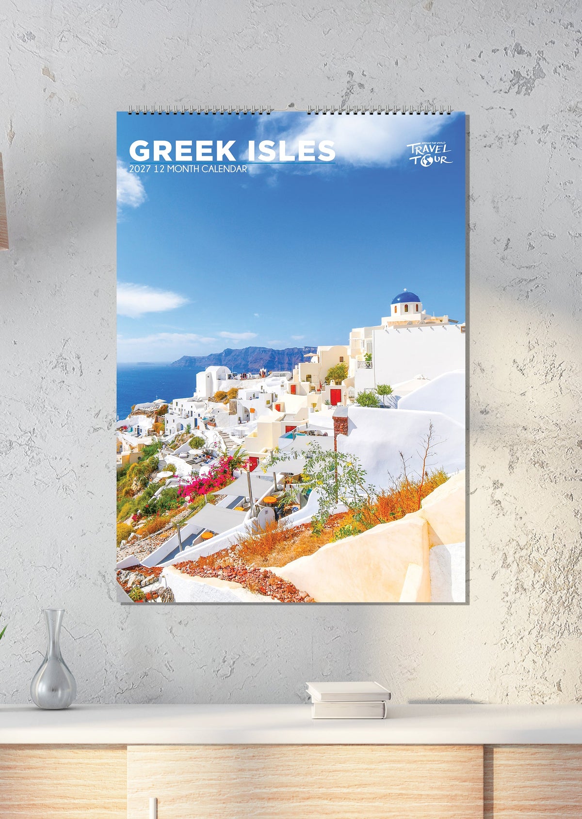 Greek Isles - A3 Calendar 2027