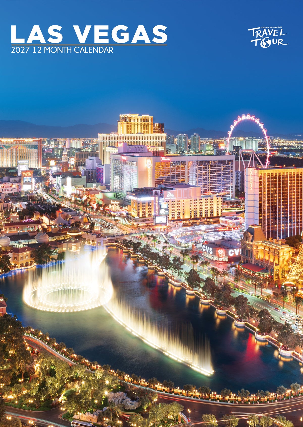 Las Vegas - A3 Calendar 2027