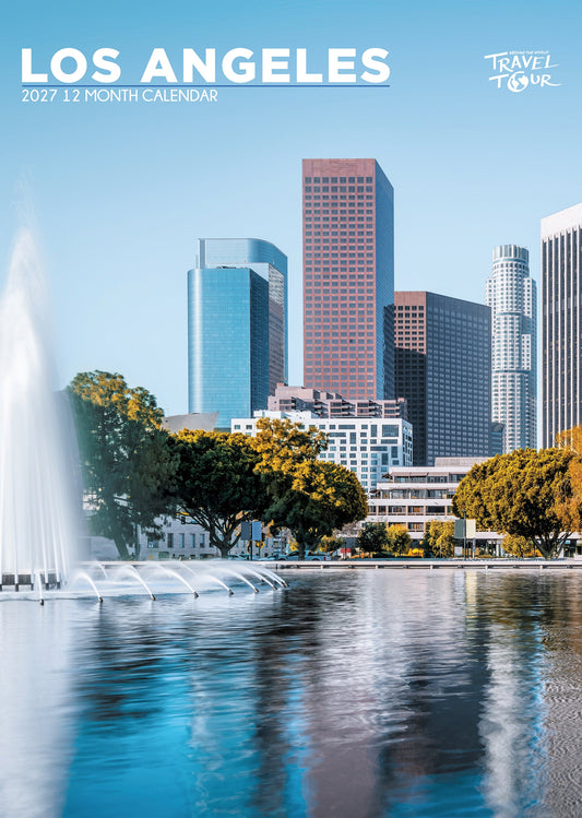 Los Angeles - A3 Calendar 2027