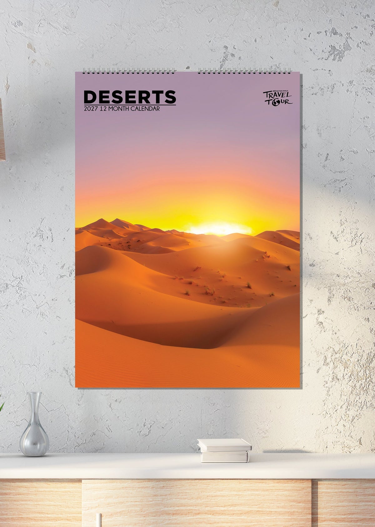 Deserts - A3 Calendar 2027