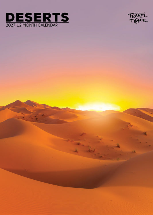 Deserts - A3 Calendar 2027