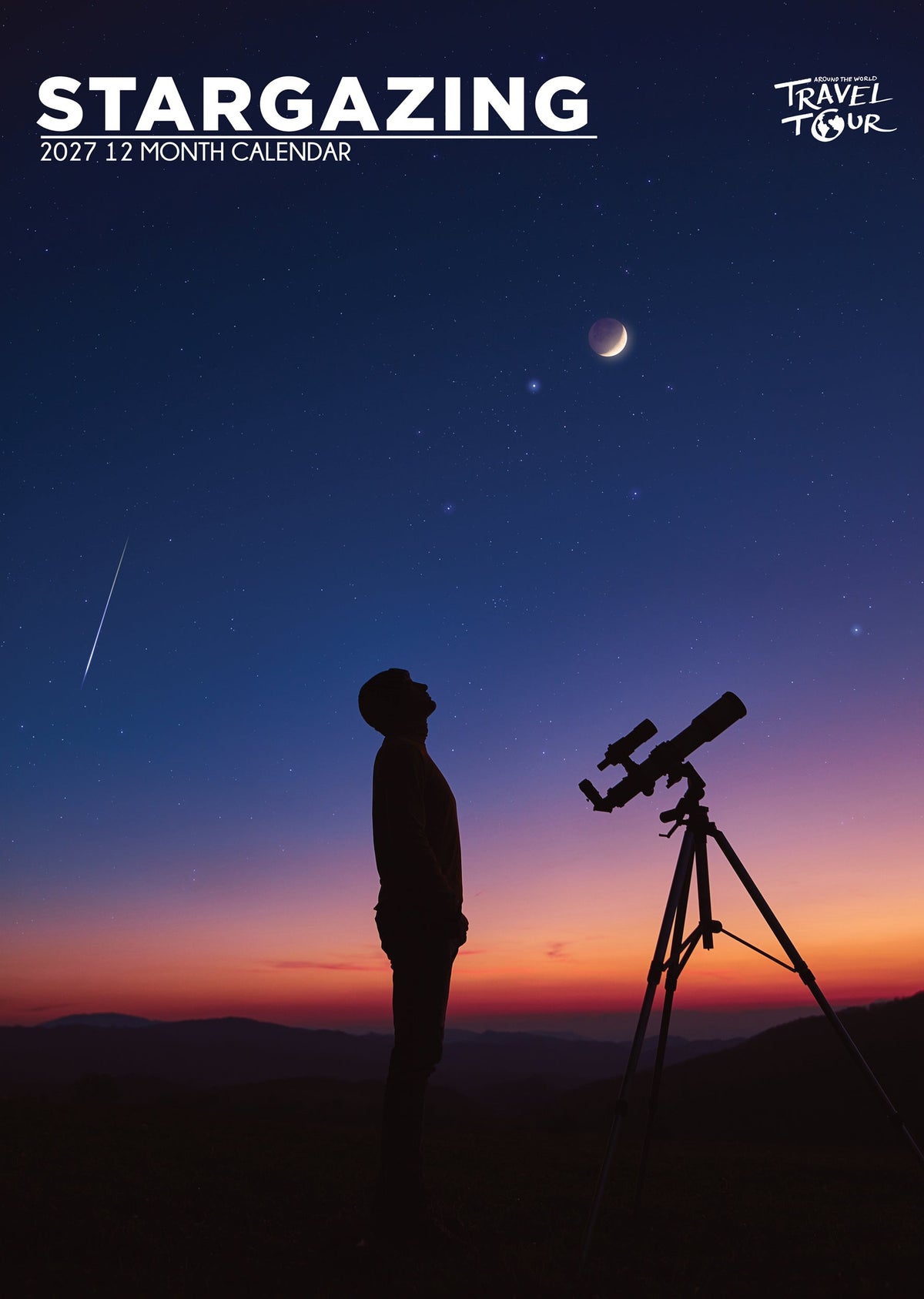 Stargazing - A3 Calendar 2027