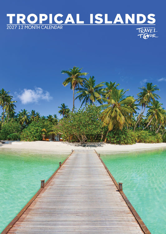 Tropical Islands - A3 Calendar 2027