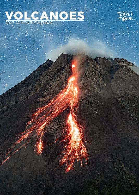 Volcanos - A3 Calendar 2027