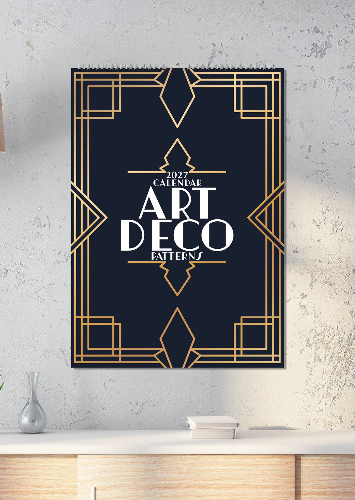 Art Deco - A3 Calendar 2027