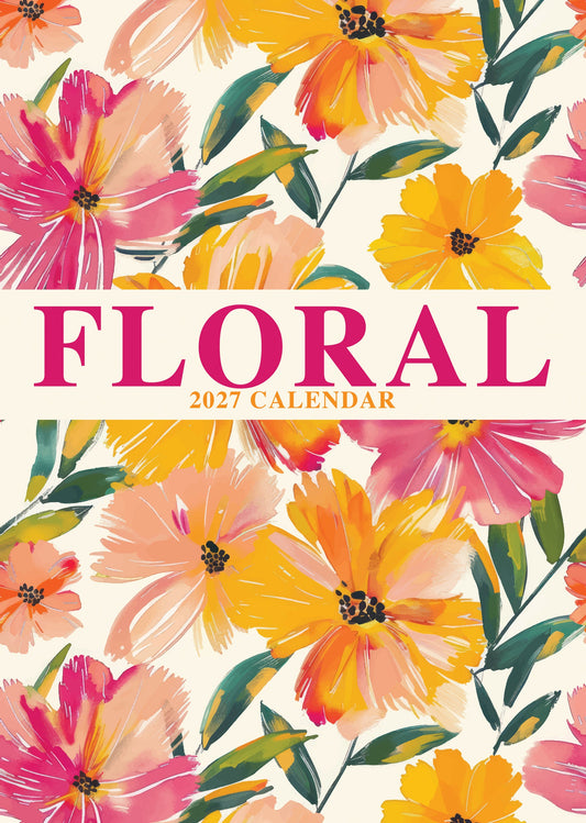 Floral Art - A3 Calendar 2027