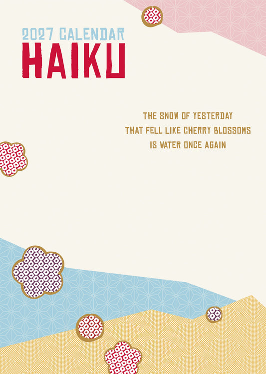 Haiku - A3 Calendar 2027