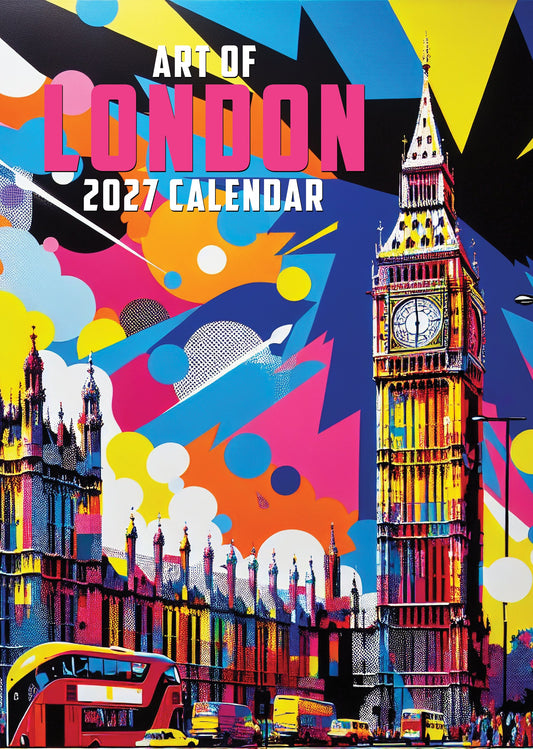Art Of London - A3 Calendar 2027