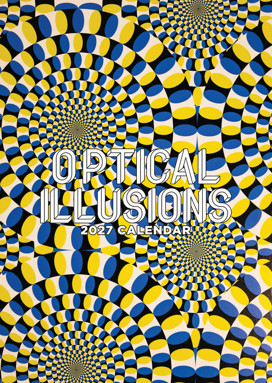 Optical Illusions - A3 Calendar 2027