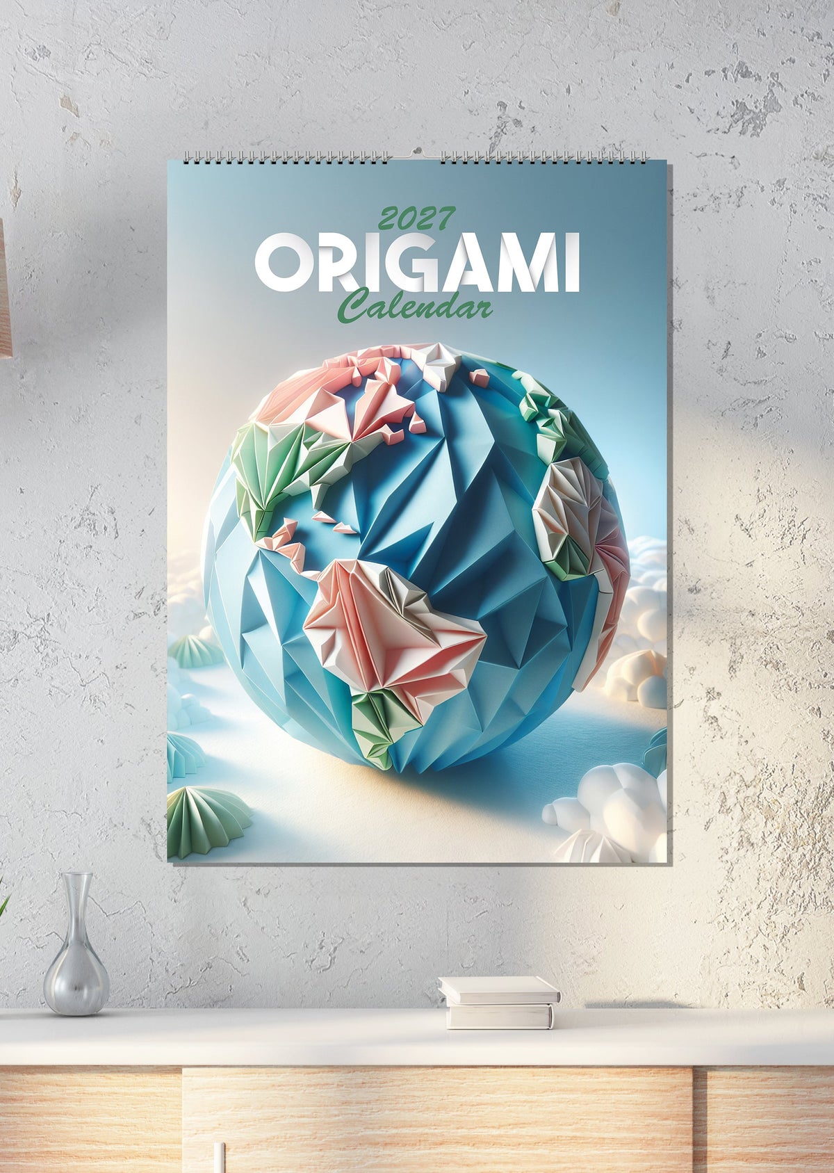 Origami - A3 Calendar 2027