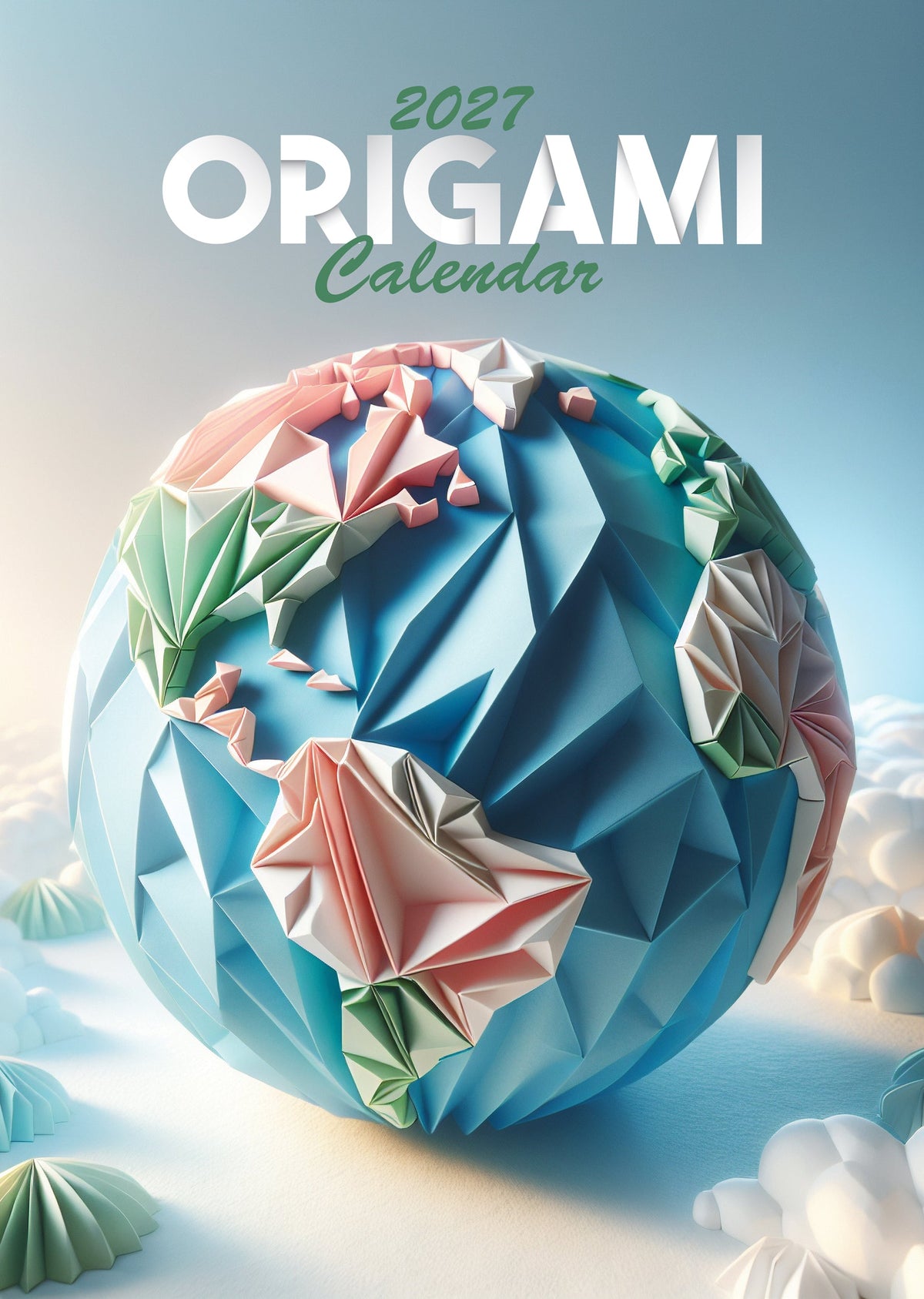 Origami - A3 Calendar 2027