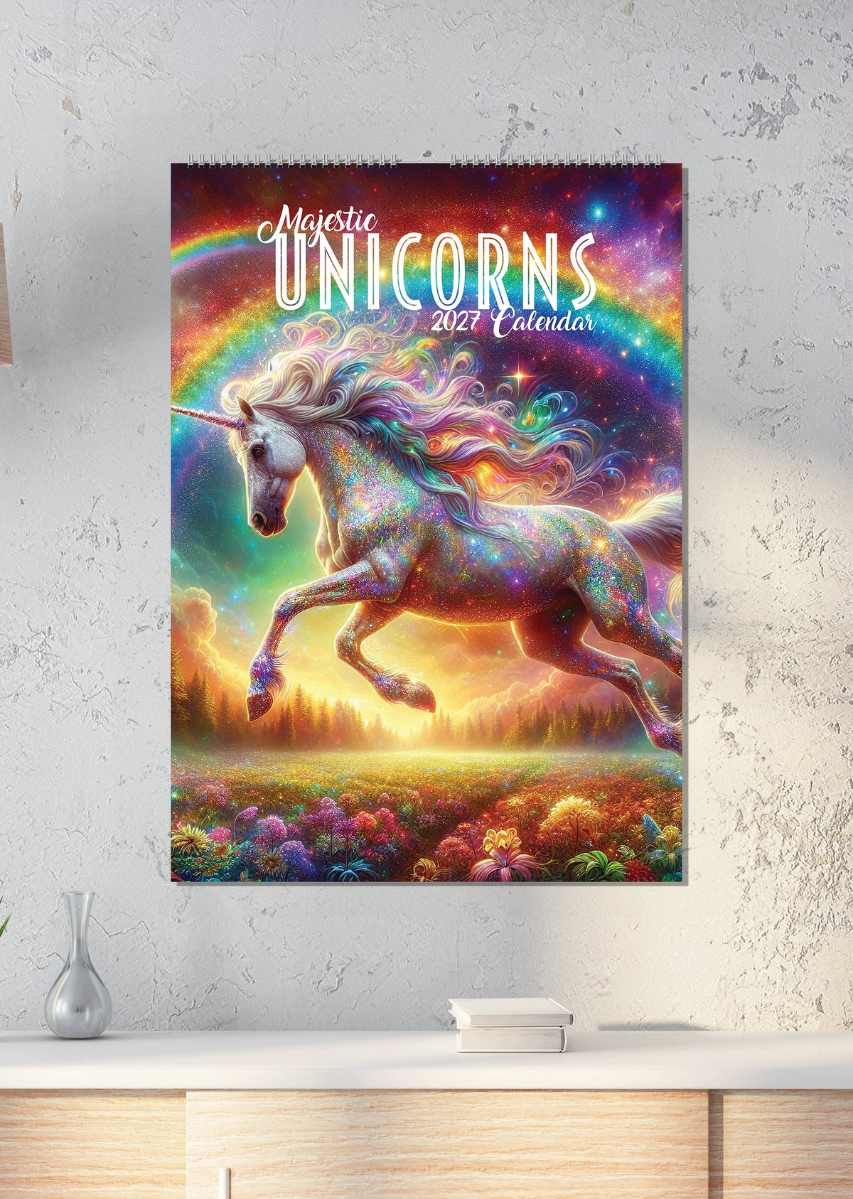 Majestic Unicorns - A3 Calendar 2027