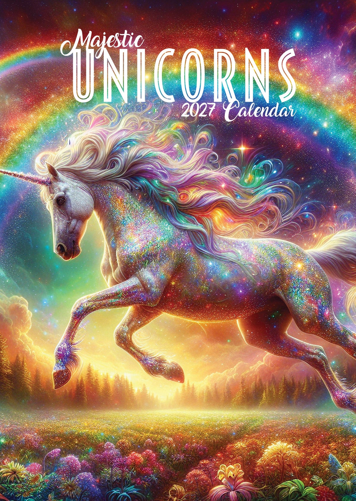 Majestic Unicorns - A3 Calendar 2027