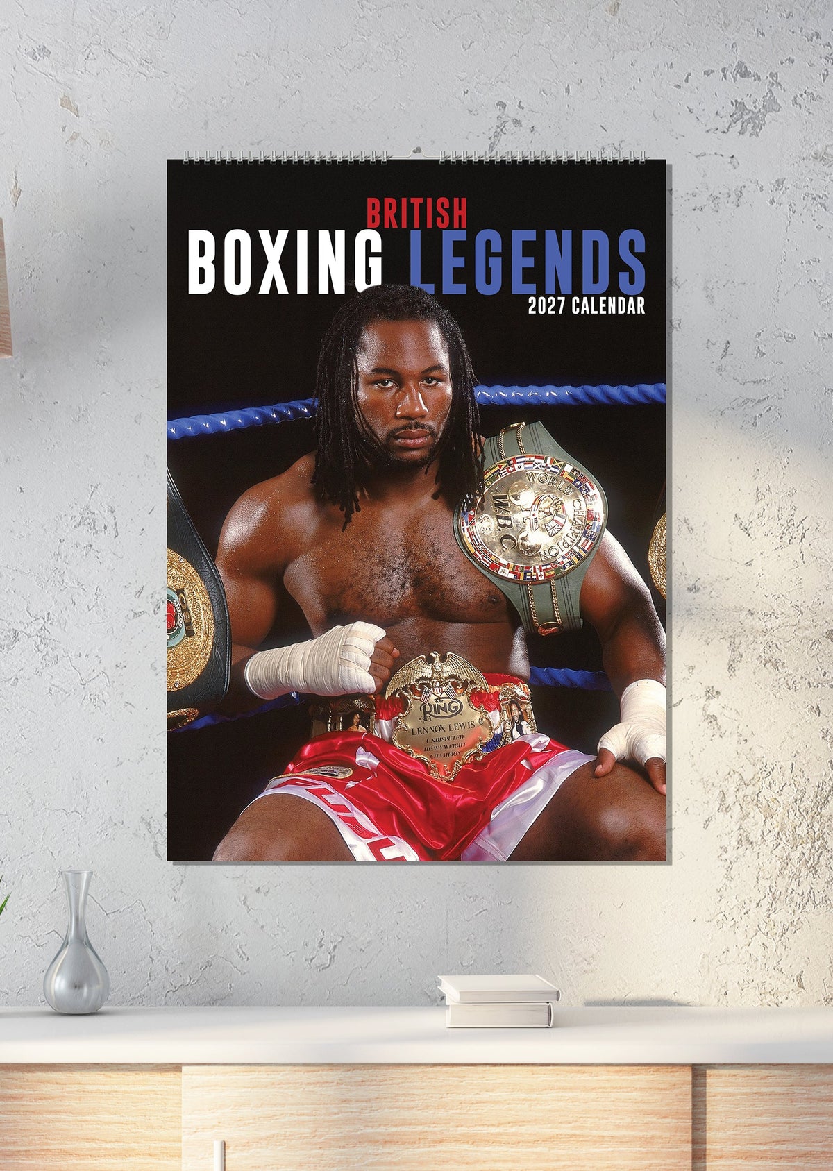 Boxing Legends - A3 Calendar 2027