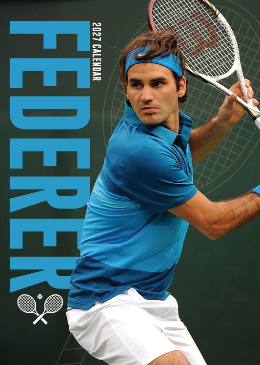 Roger Federer - A3 Calendar 2027