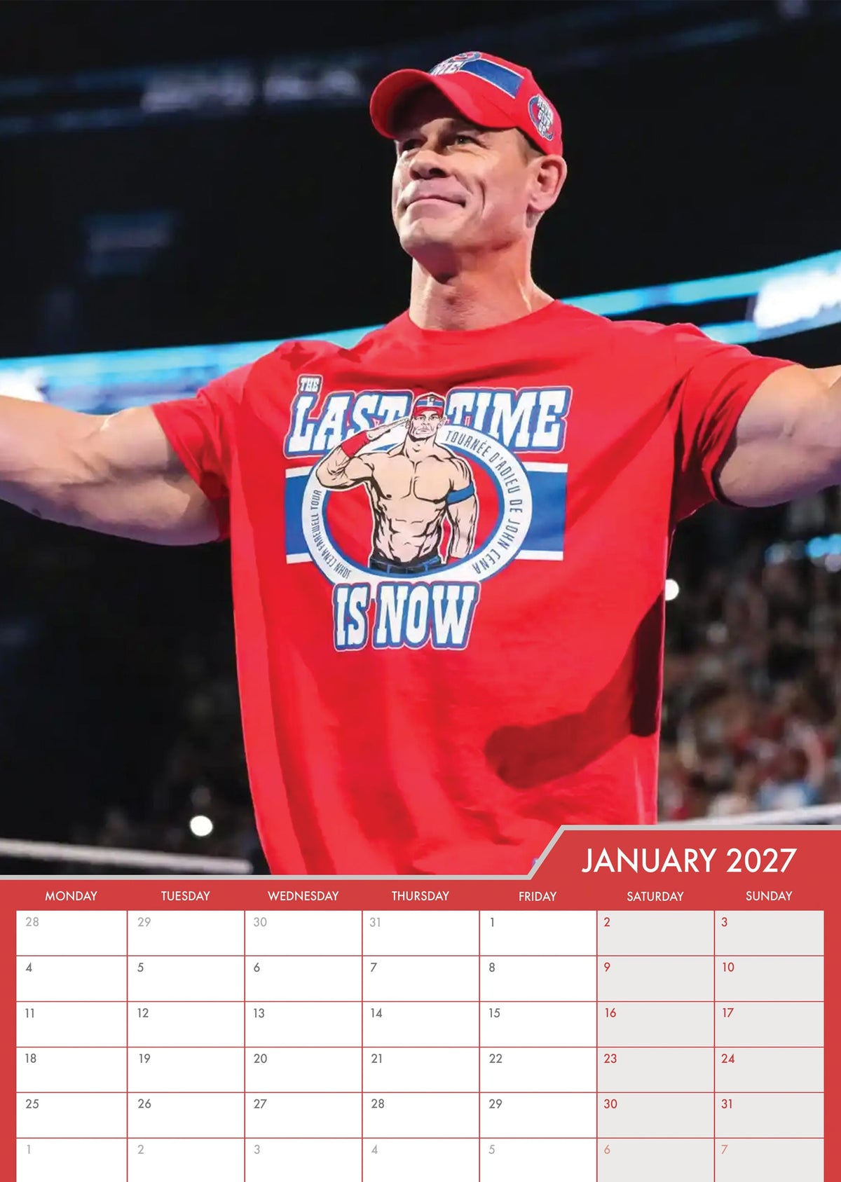 John Cena - A3 Calendar 2027