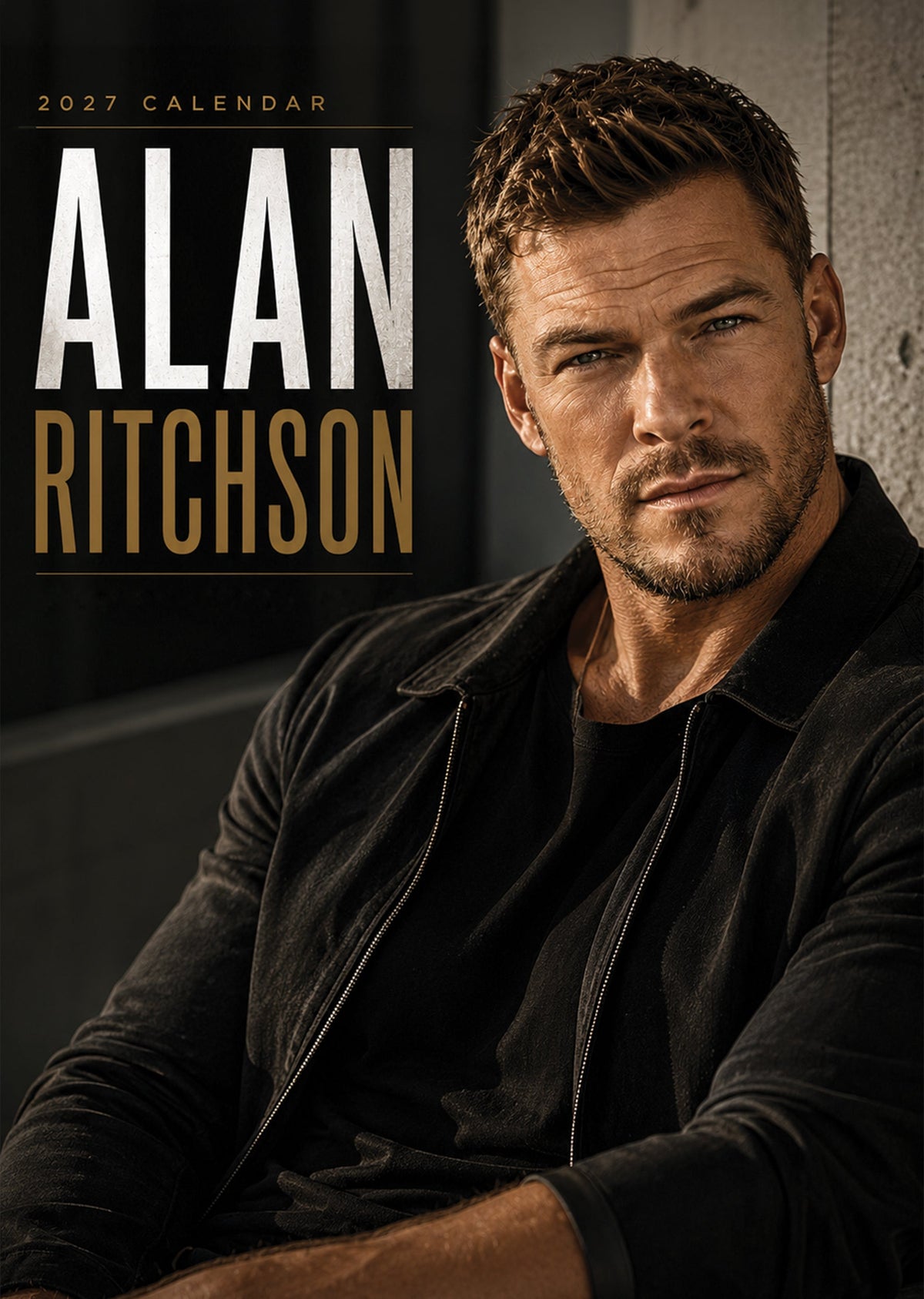 Alan Ritchson - A3 Calendar 2027