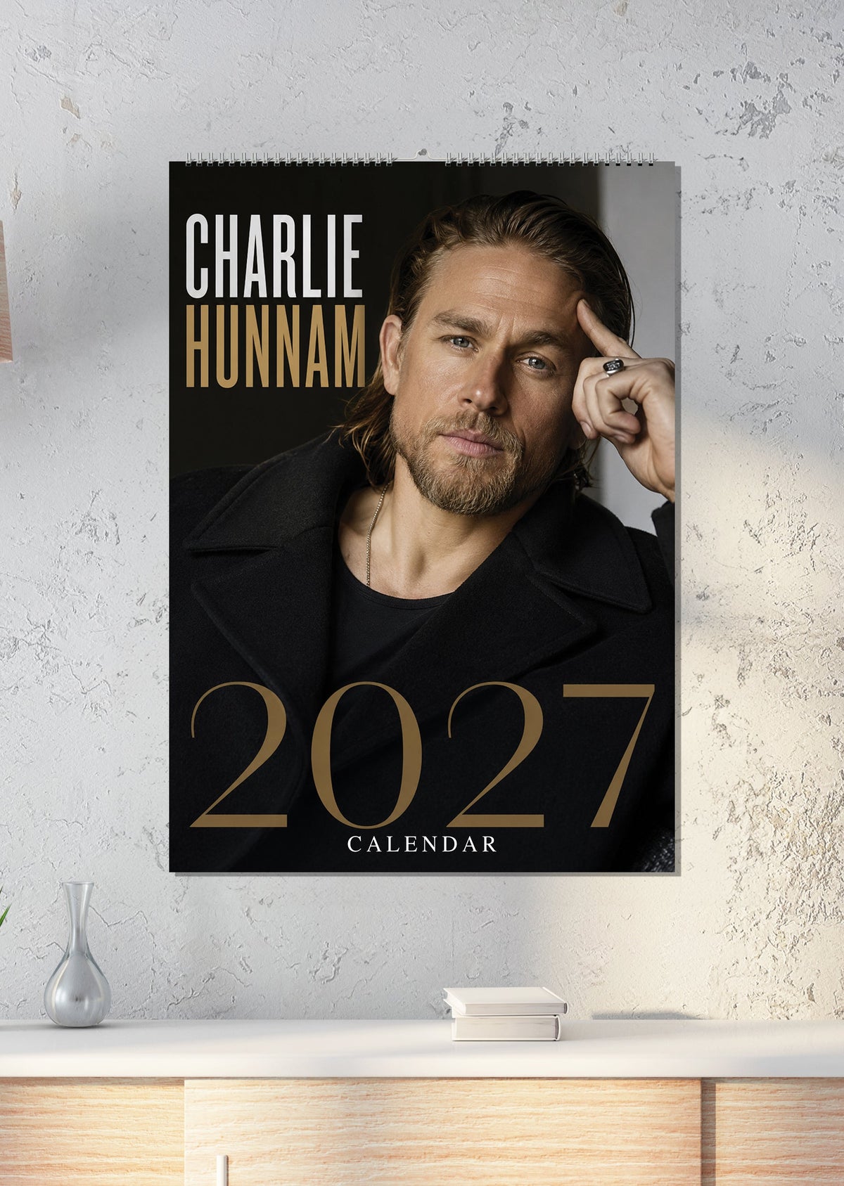 Charlie Hunnam - A3 Calendar 2027