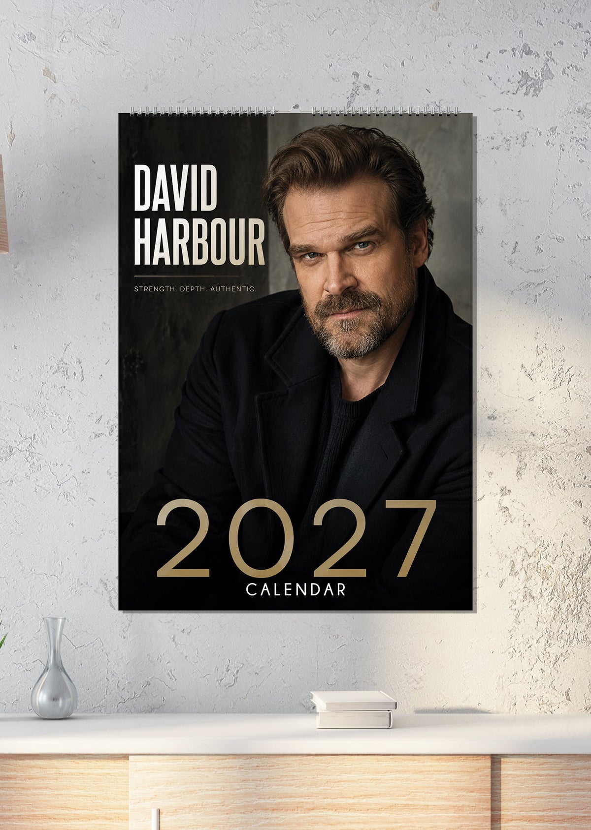 David Harbour - A3 Calendar 2027
