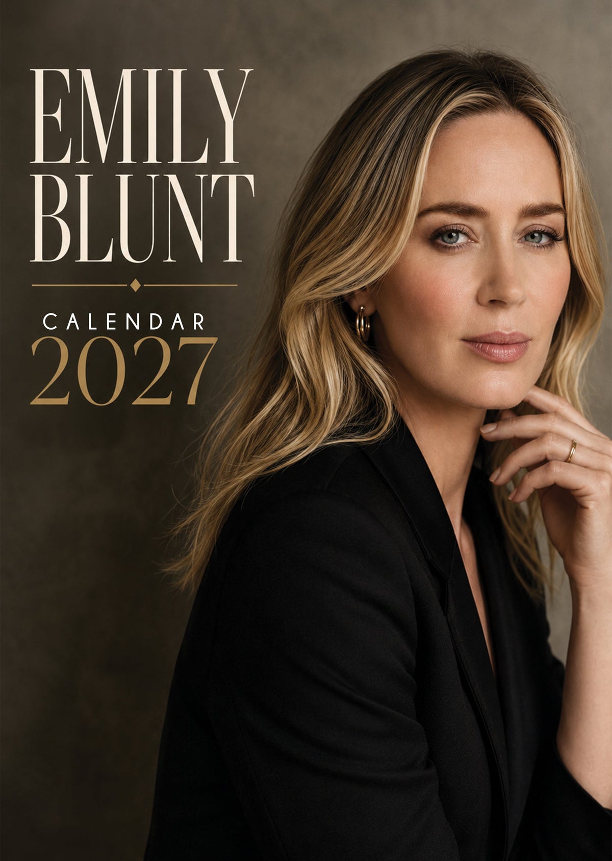 Emily Blunt - A3 Calendar 2027