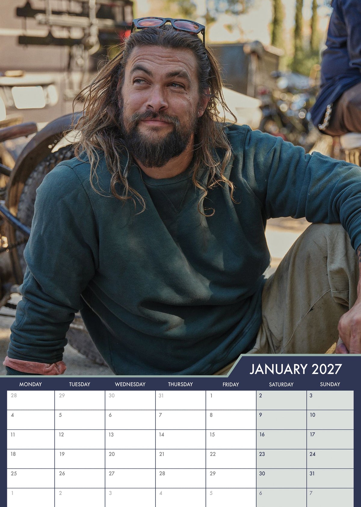 Jason Momoa - A3 Calendar 2027
