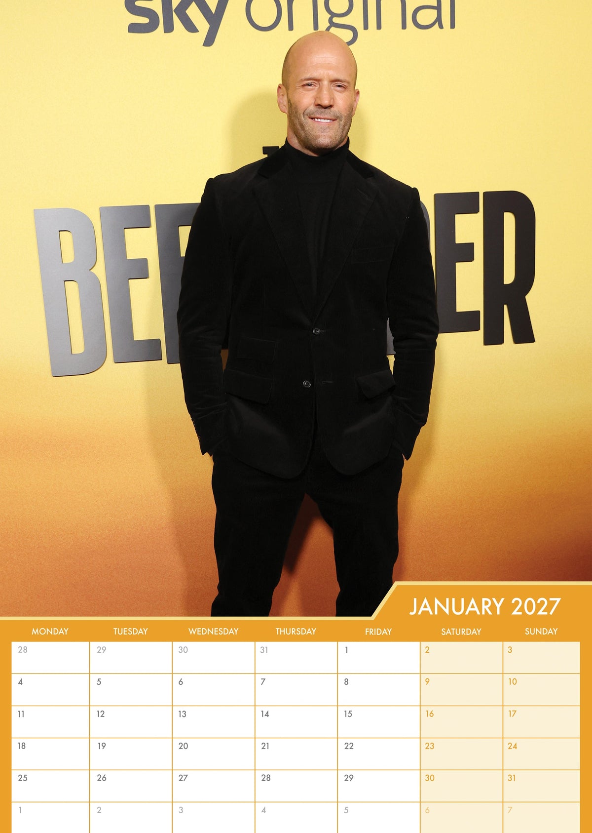Jason Statham - A3 Calendar 2027
