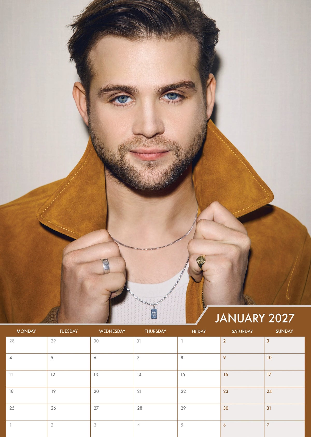 Leo Woodall - A3 Calendar 2027