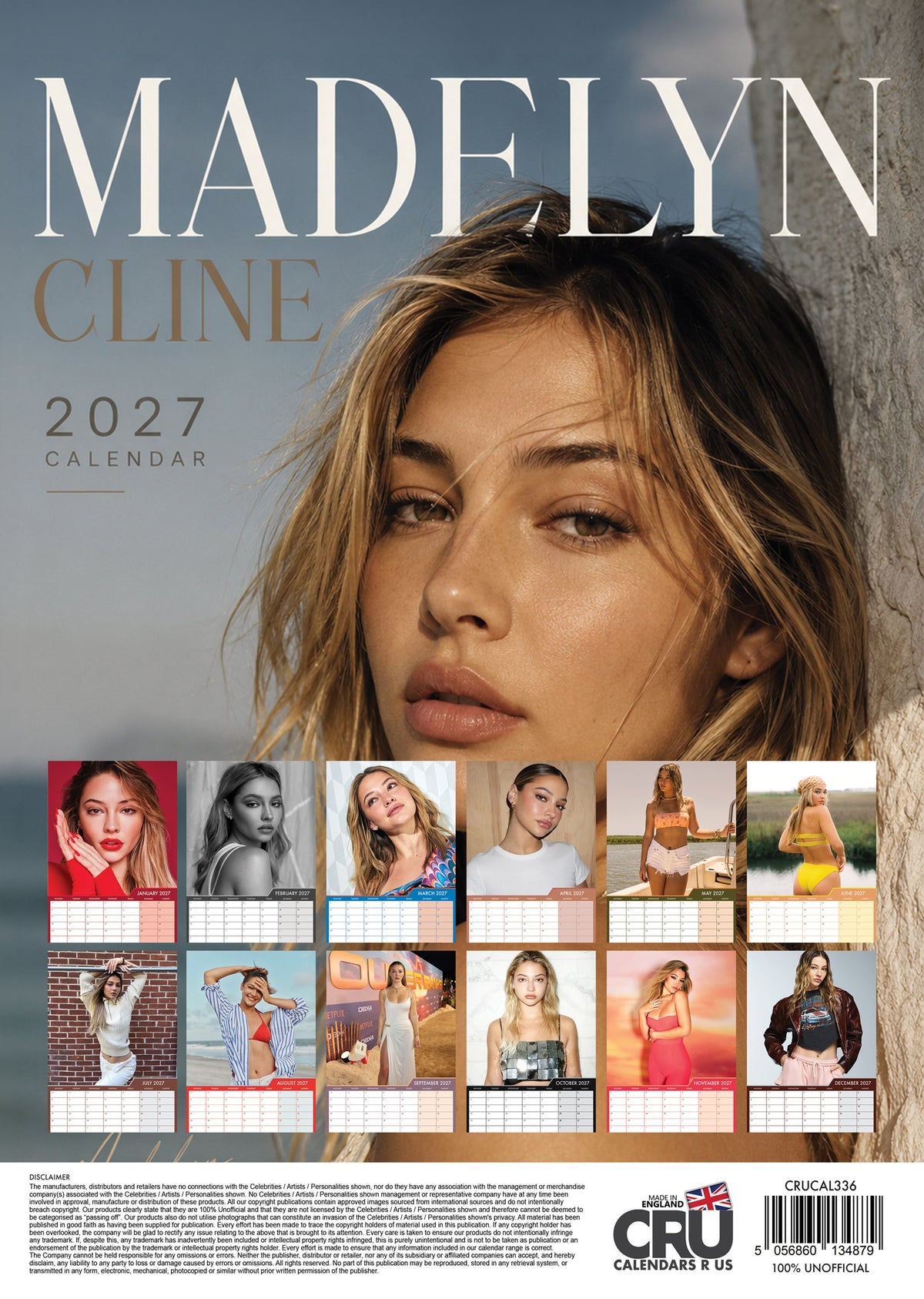 Madelyn Cline - A3 Calendar 2027