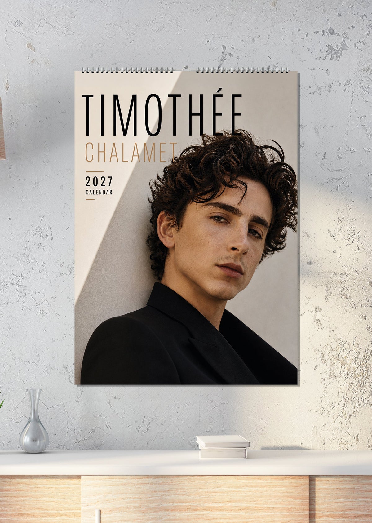 Timothee Chalamet - A3 Calendar 2027