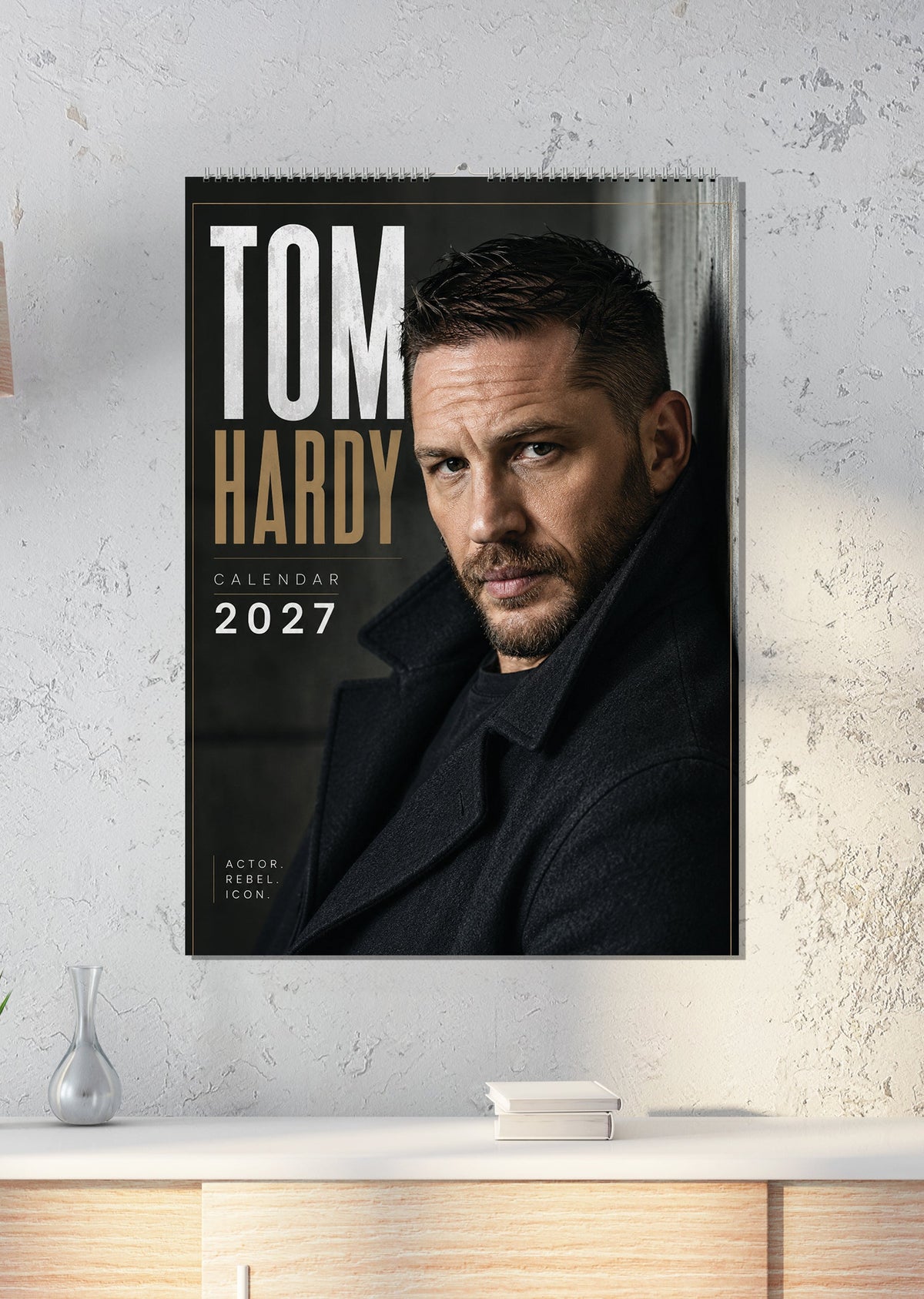 Tom Hardy - A3 Calendar 2027