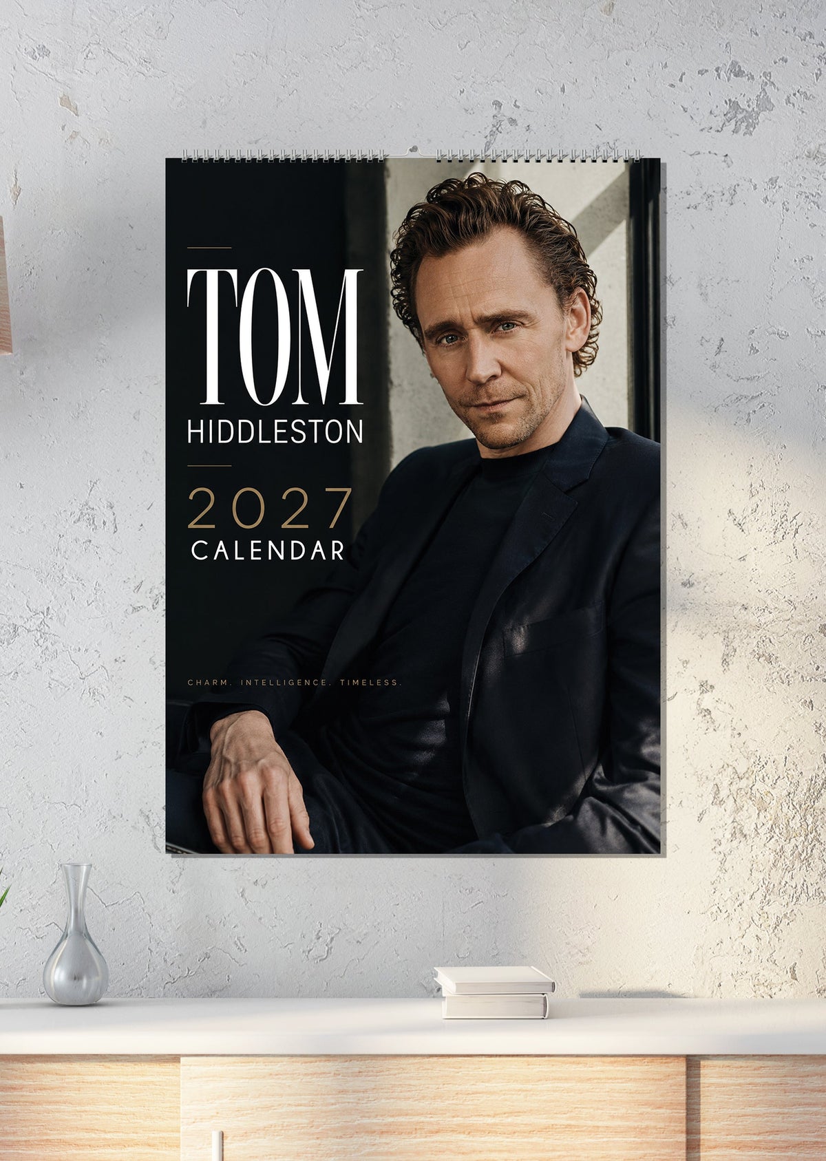 Tom Hiddleston - A3 Calendar 2027