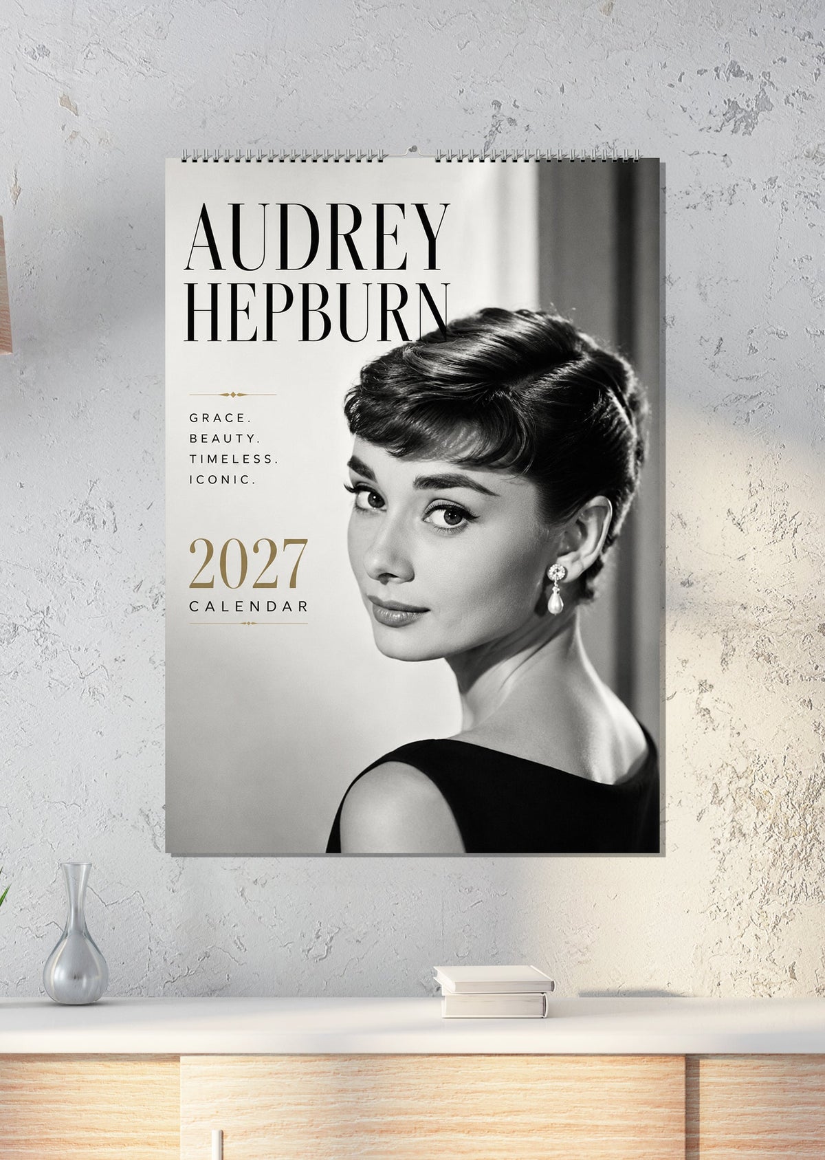 Audrey Hepburn - A3 Calendar 2027
