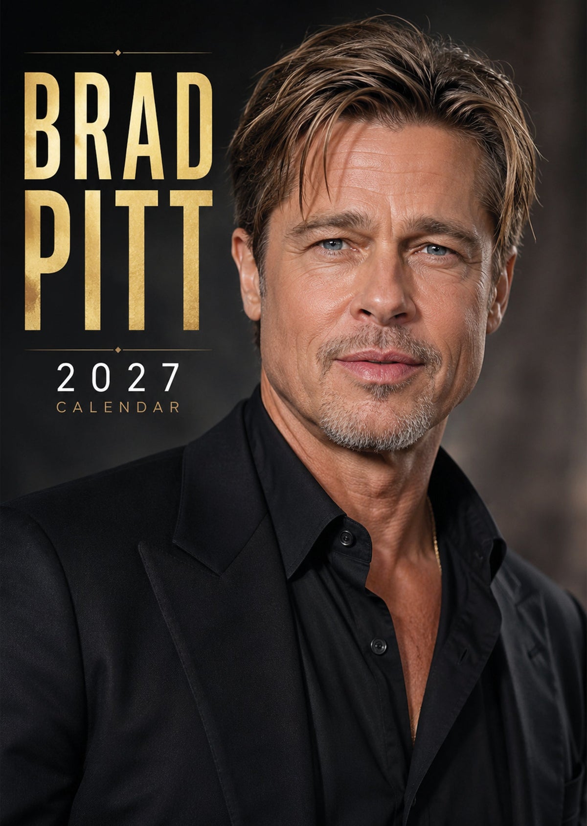 Brad Pitt - A3 Calendar 2027